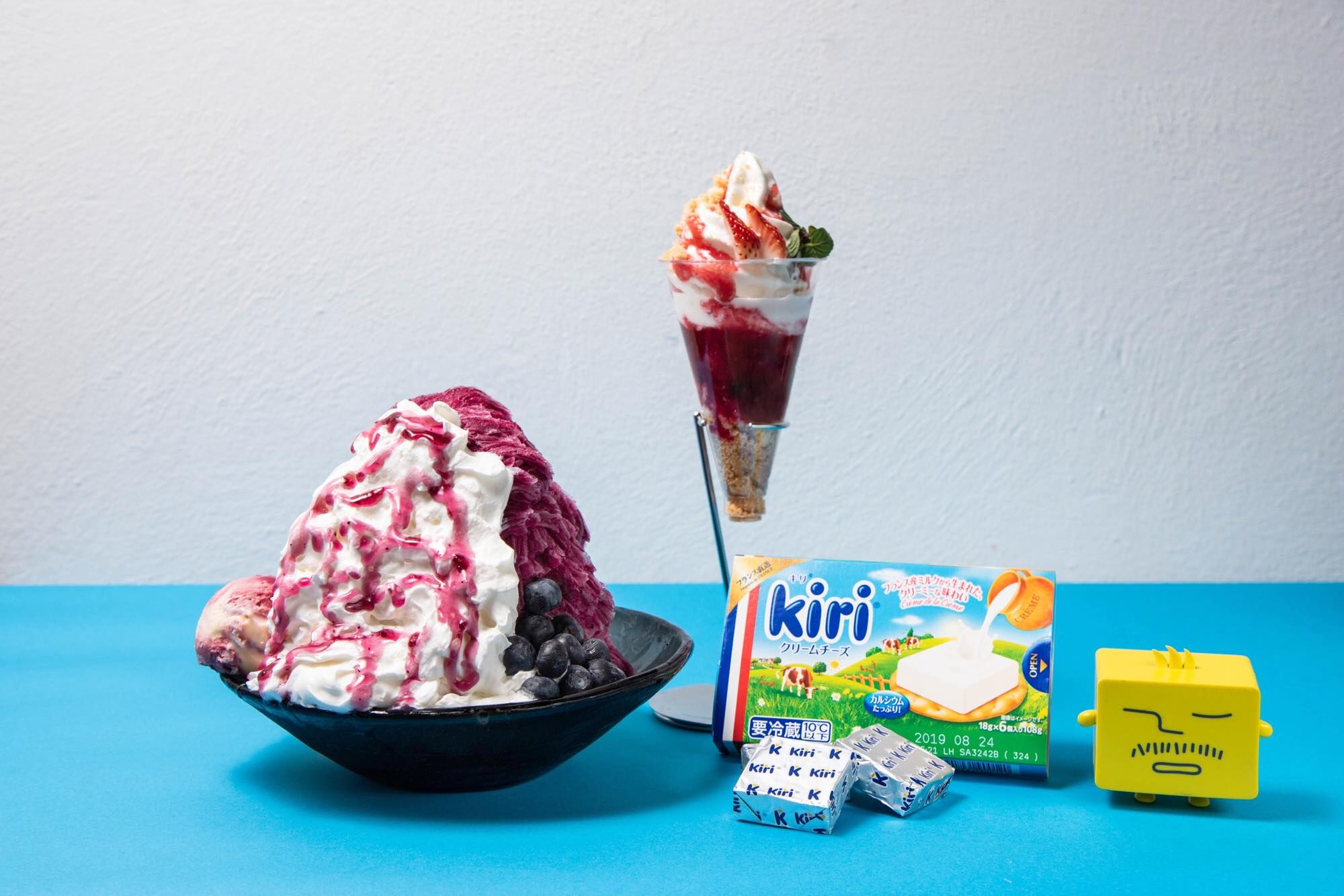 台湾発 世界一の新食感かき氷 Ice Monster と クリームチーズno 1ブランド Kiri の 限定コラボかき氷 が4月23日 火 から期間限定で登場 Prでっせ