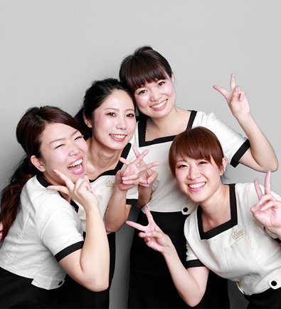 実際に「Blanc」で働く女性たち