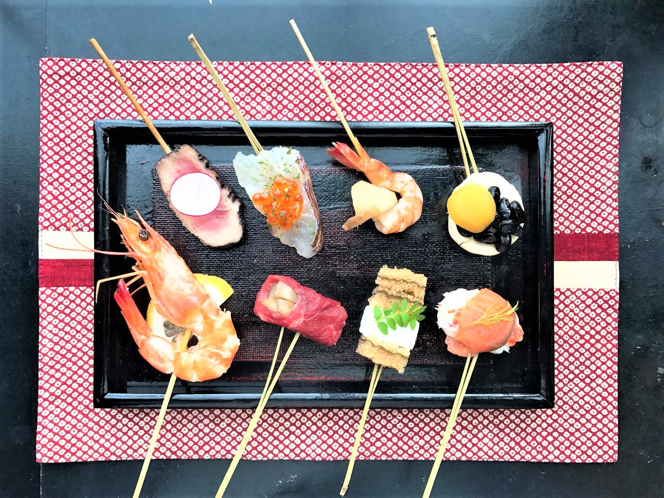 これぞ 孤独のグルメ 高級串カツ専門店でおせち料理を そのまま串カツにした おせち串カツフルコース を発売 おひとり様専用 銀座 大阪2店舗で1月2日より開始 Prでっせ これぞ 孤独のグルメ 高級串カツ専門店でおせち料理を そのまま串カツにした おせち串カツフルコース を発売 おひとり様専用 銀座 大阪2店舗で1月2日より開始 Prでっせ
