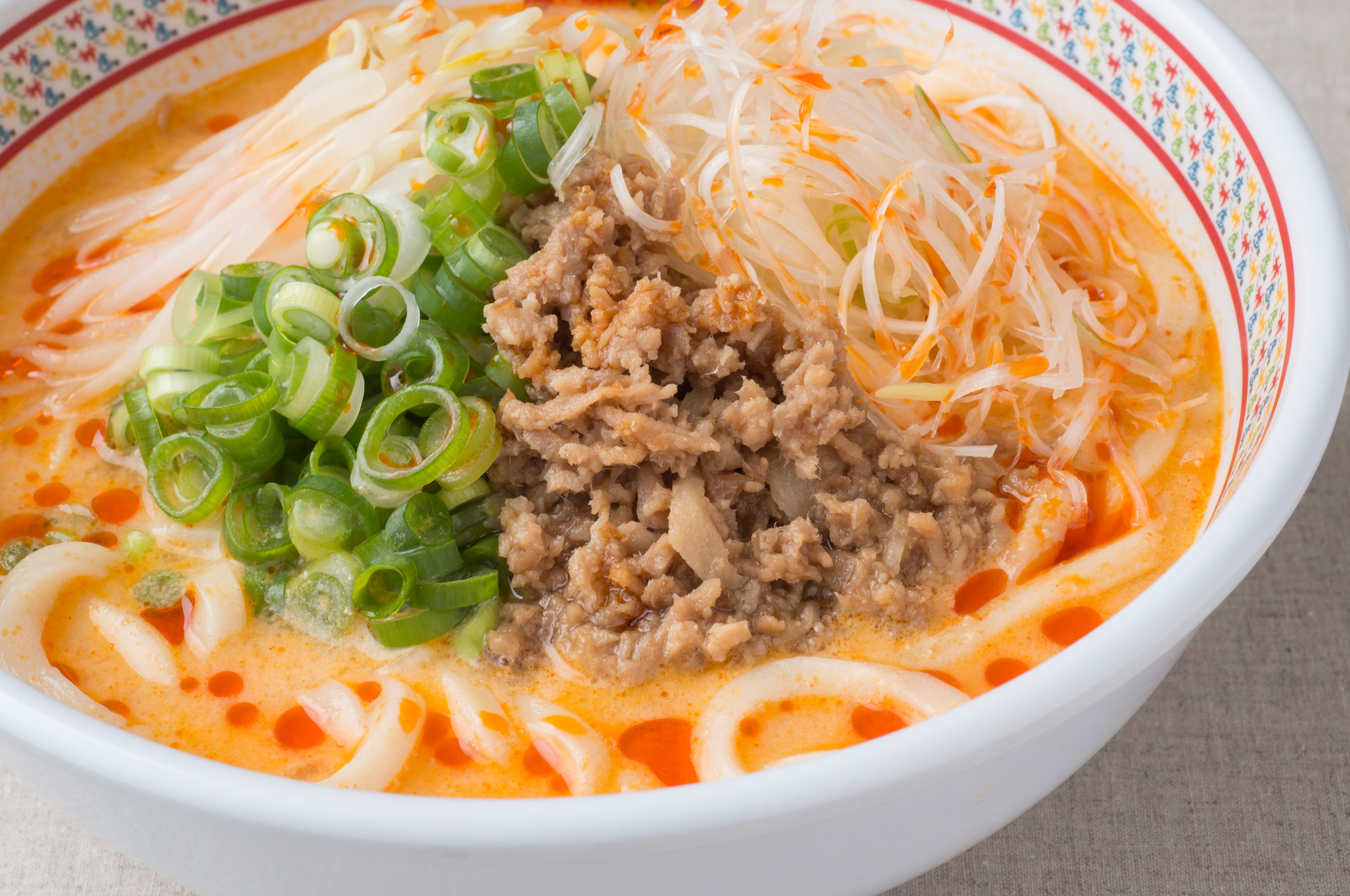 マイルドな坦々麺がベースです