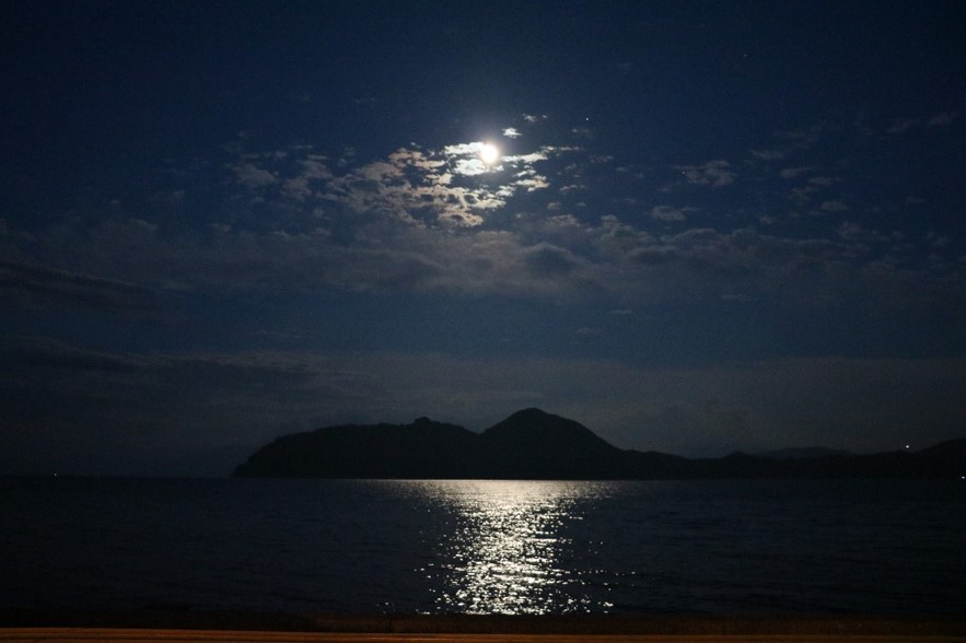 客室からの夜景