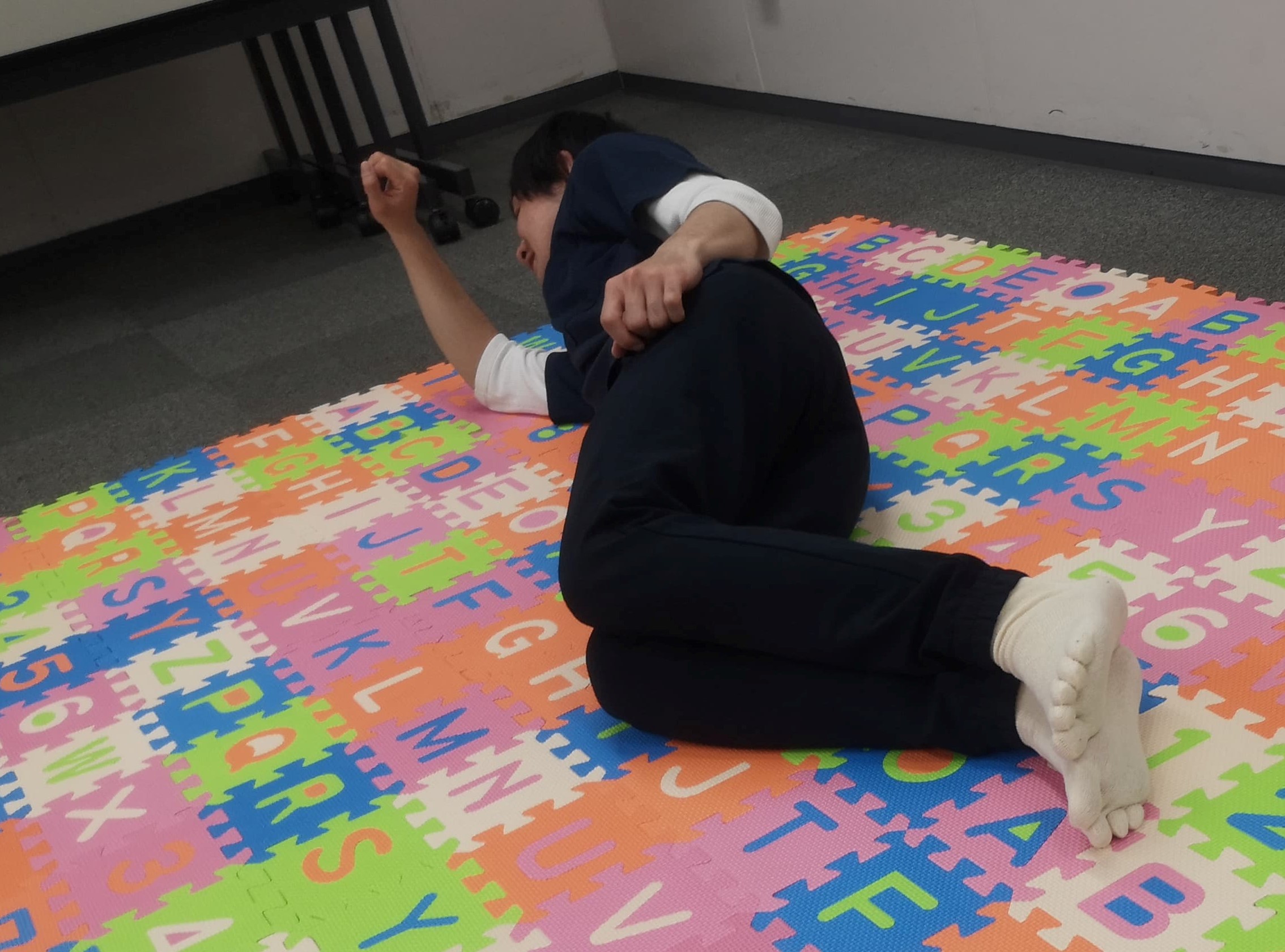 くつろぐお父さん