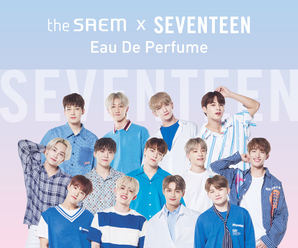 韓国コスメブランド「the SAEM」× 韓国ボーイズグループ