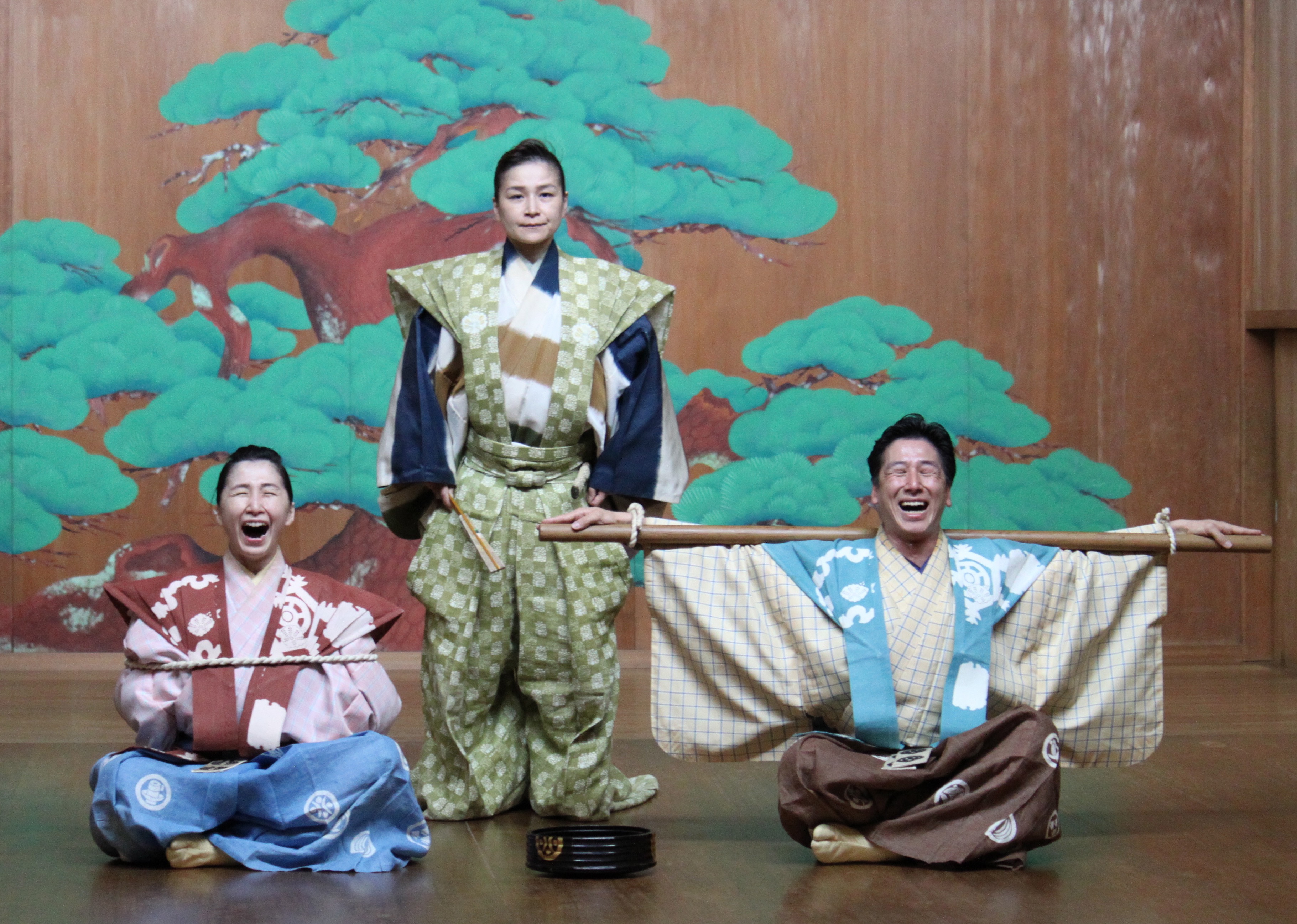 狂言「棒縛」 公演の様子(イメージ)