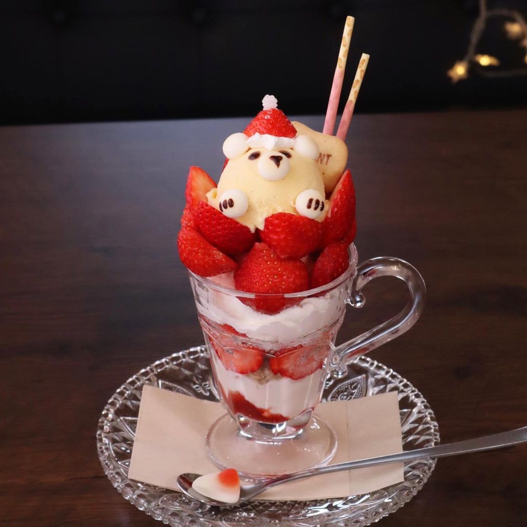 大人様ランチで大人気！姫路の駄菓子屋カフェ「kyan cafe」にいちご