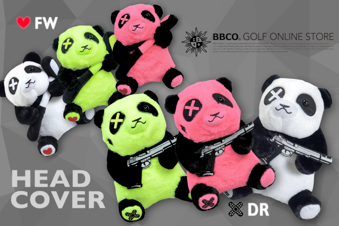 PANDA ✘ DR HEAD COVER｜WHITE×BLACK（A0-0701-11） – BBCO