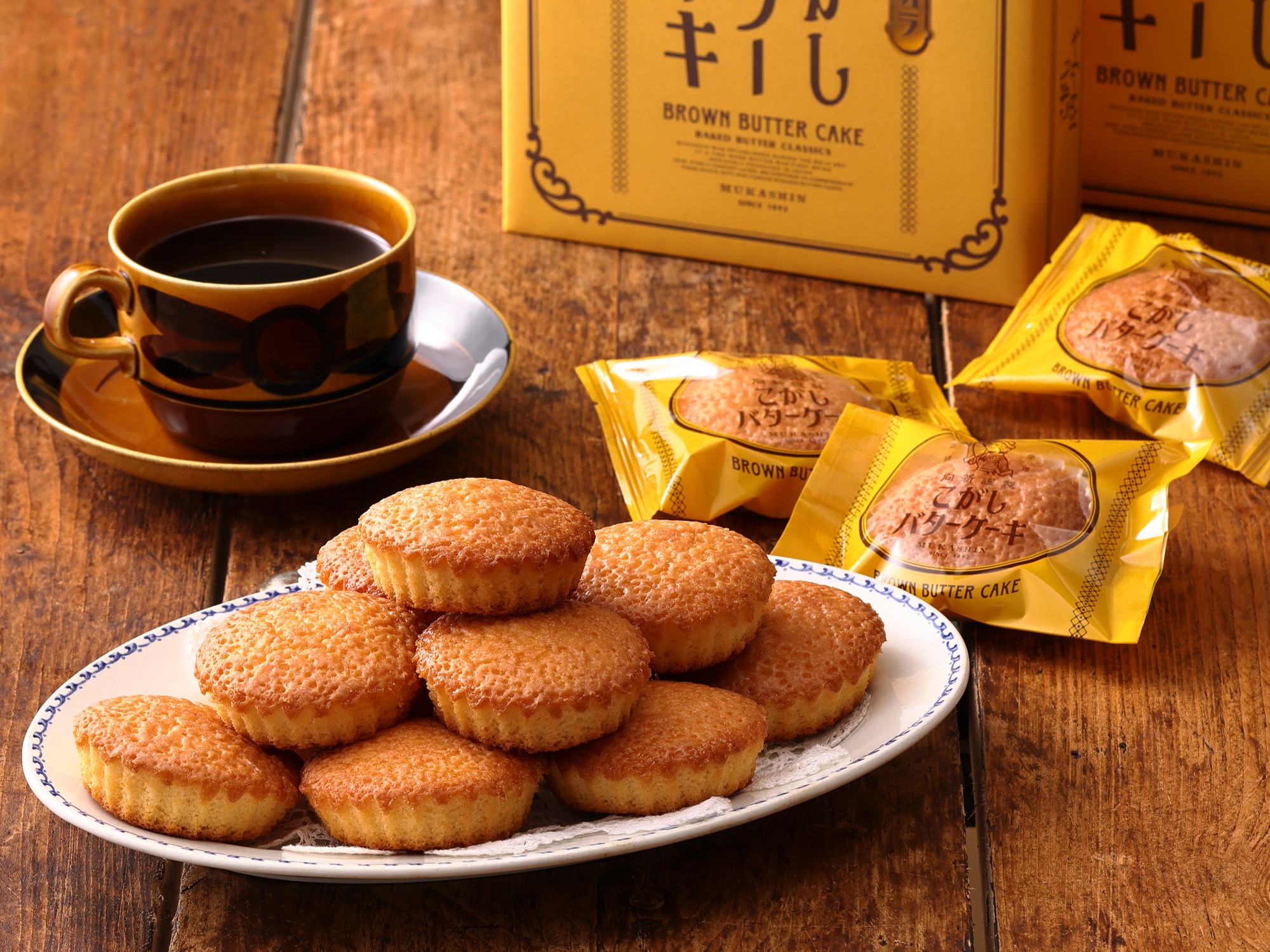 発売20年以上のロングセラー「こがしバターケーキ」、初のブランド