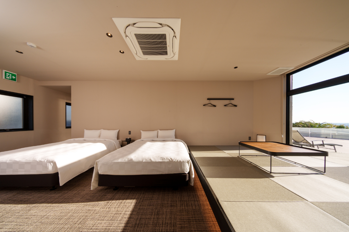 日光をたっぷり取り込める寝室