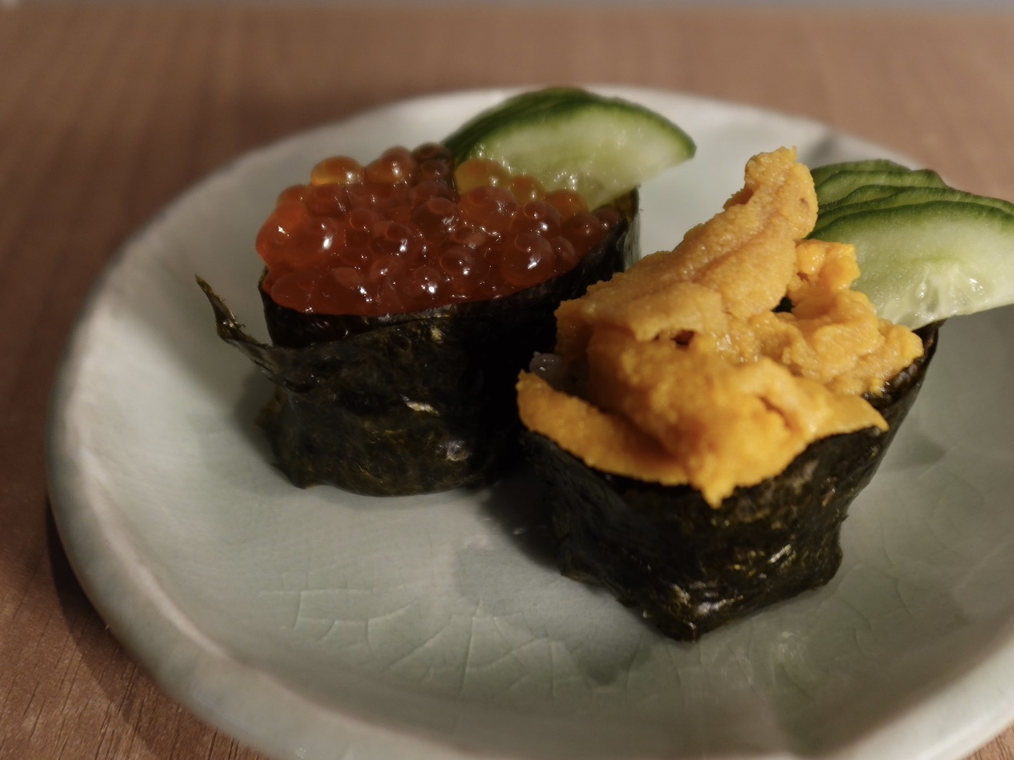 いくら、うに 385円