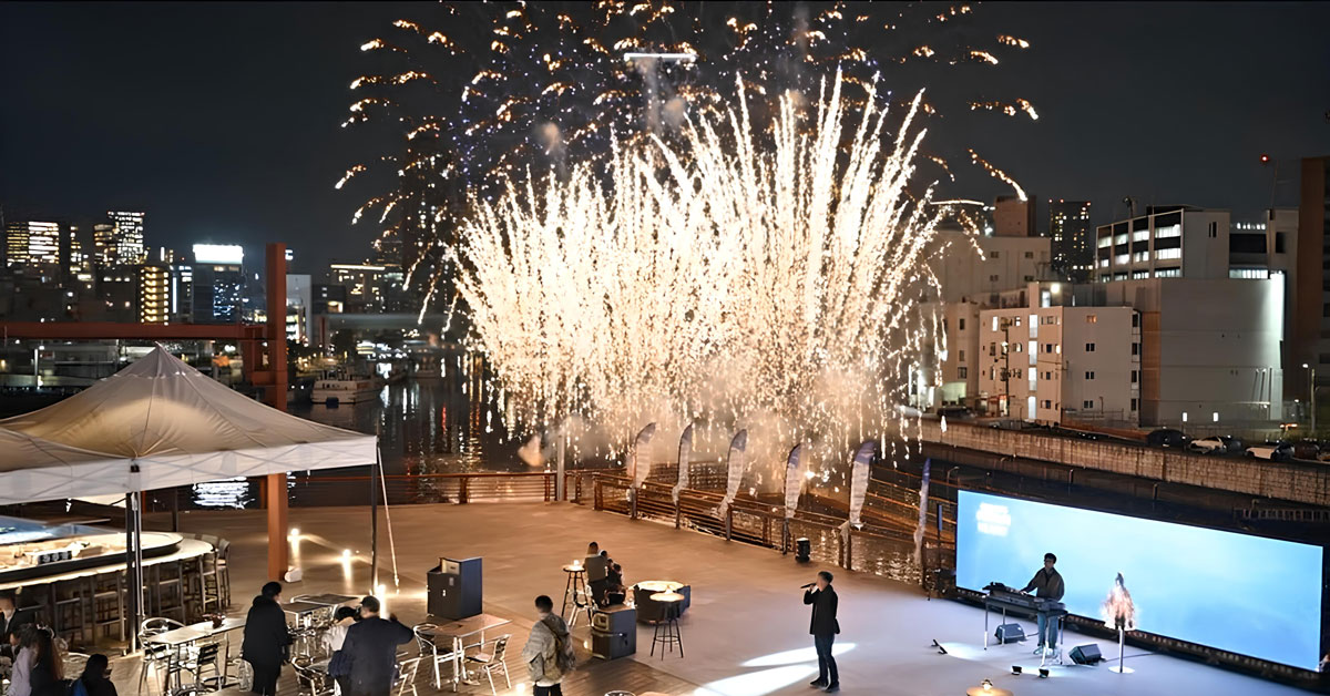 中之島の夜空と水面を彩る「水都大阪花火 鑑賞ナイト」、2026年3月13日