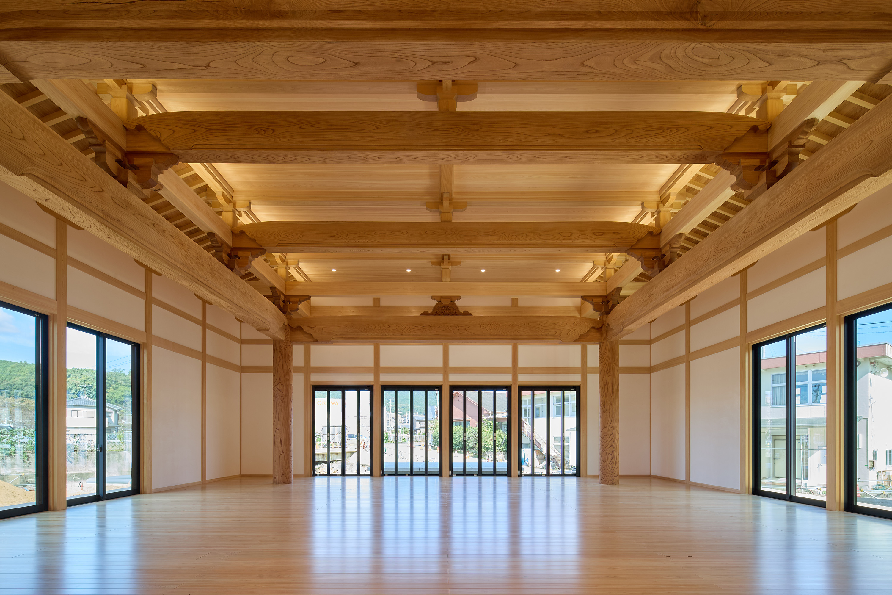 式典の行われるVUTAIの大広間