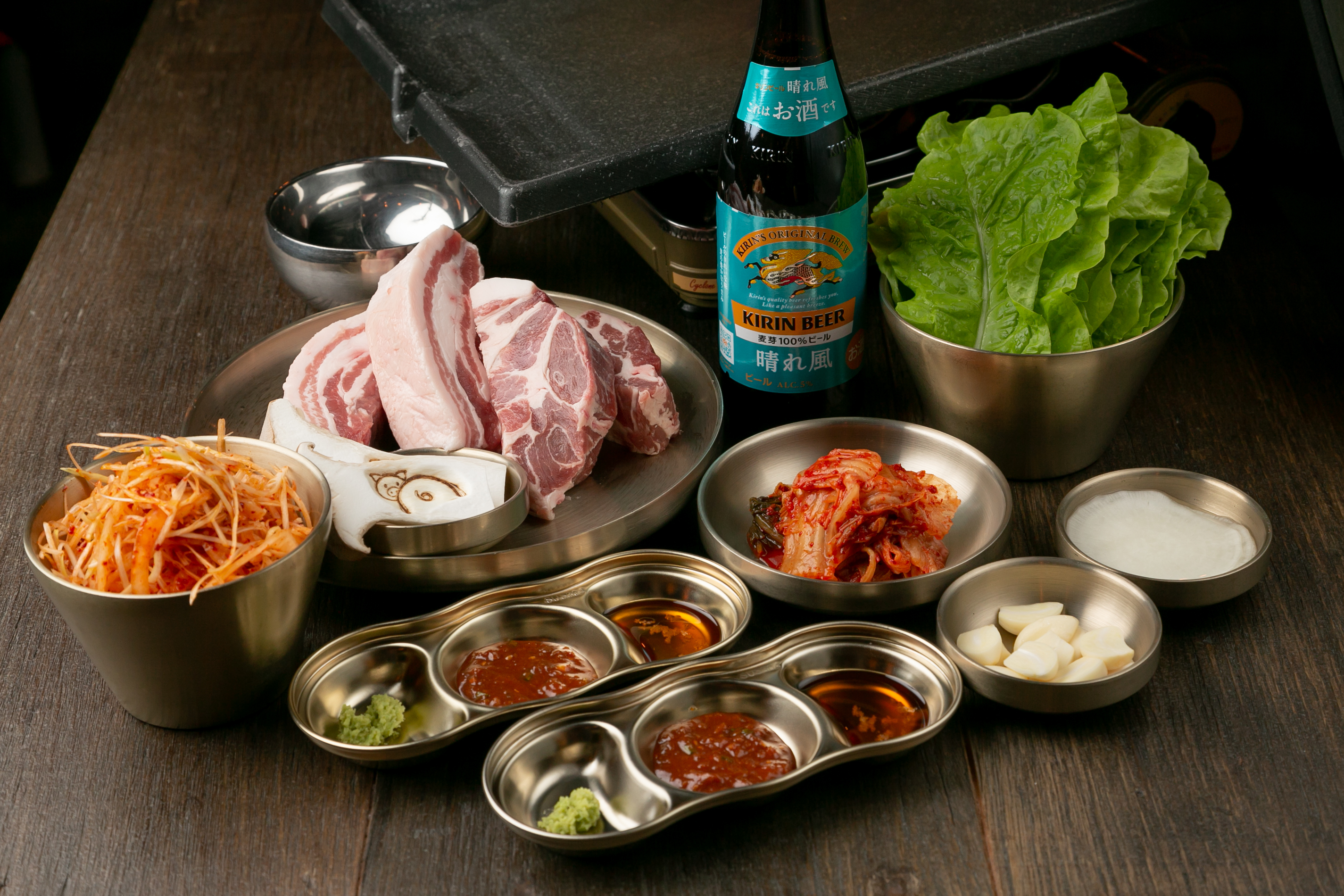 韓国酒場 コッキオ+ サムギョプサル サムギョプサルセット 2,750円