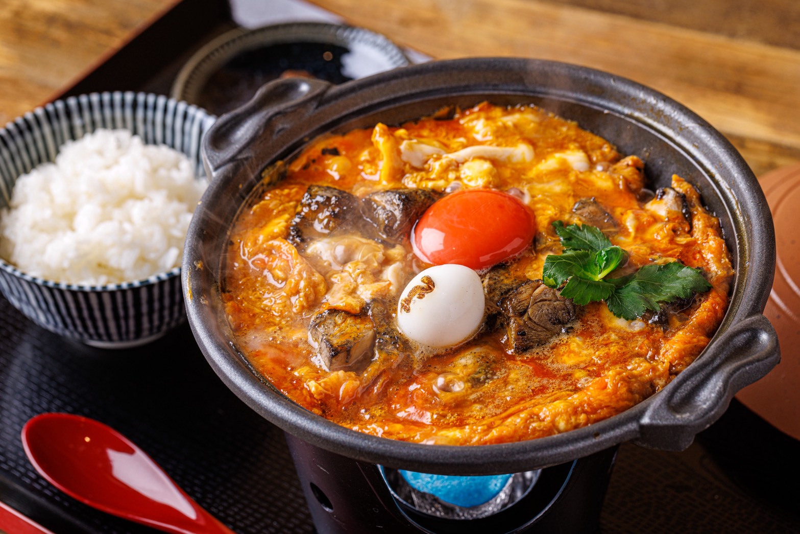 香ばしい丹波あじわい鶏と濃厚卵の親子丼