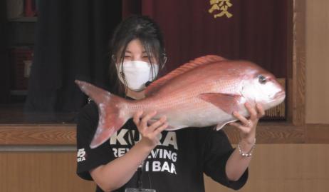 リアルな魚の模型を使って学ぶ