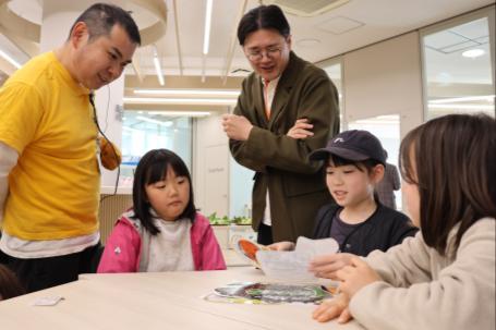 お寿司を守るアイデアを考えるワークショップ