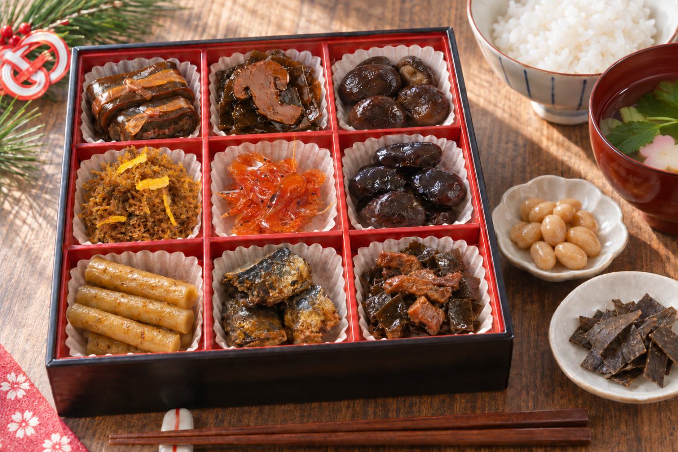 常温保存できるおせち料理(イメージ)